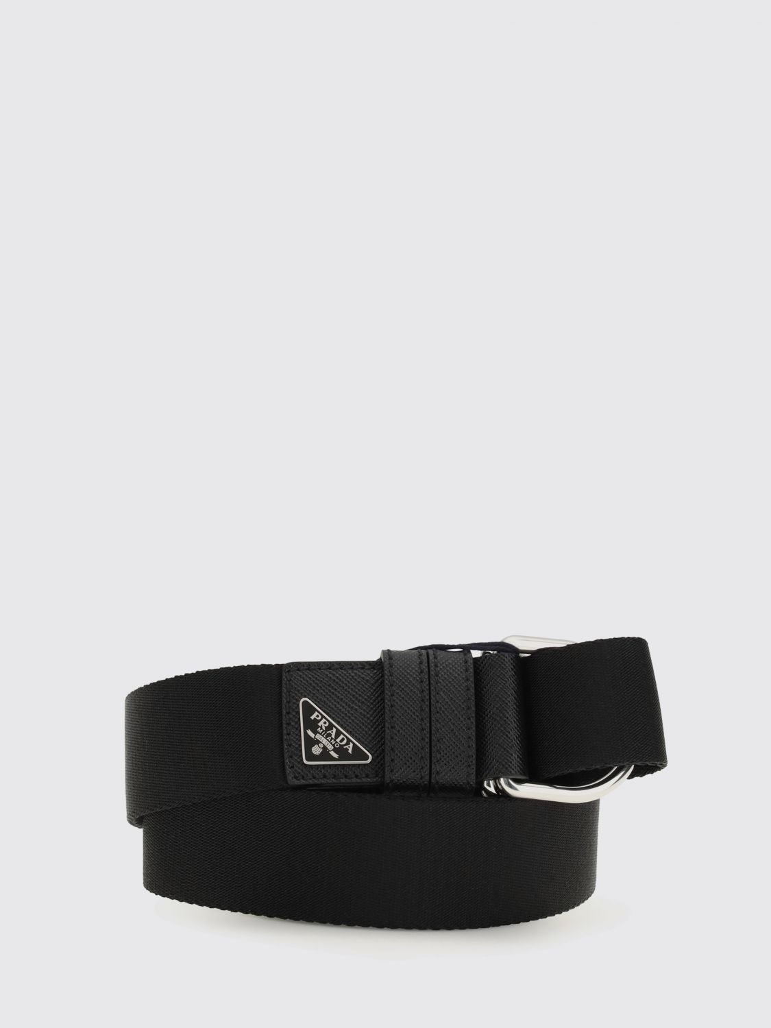 Prada Belt Men Black PRADA
