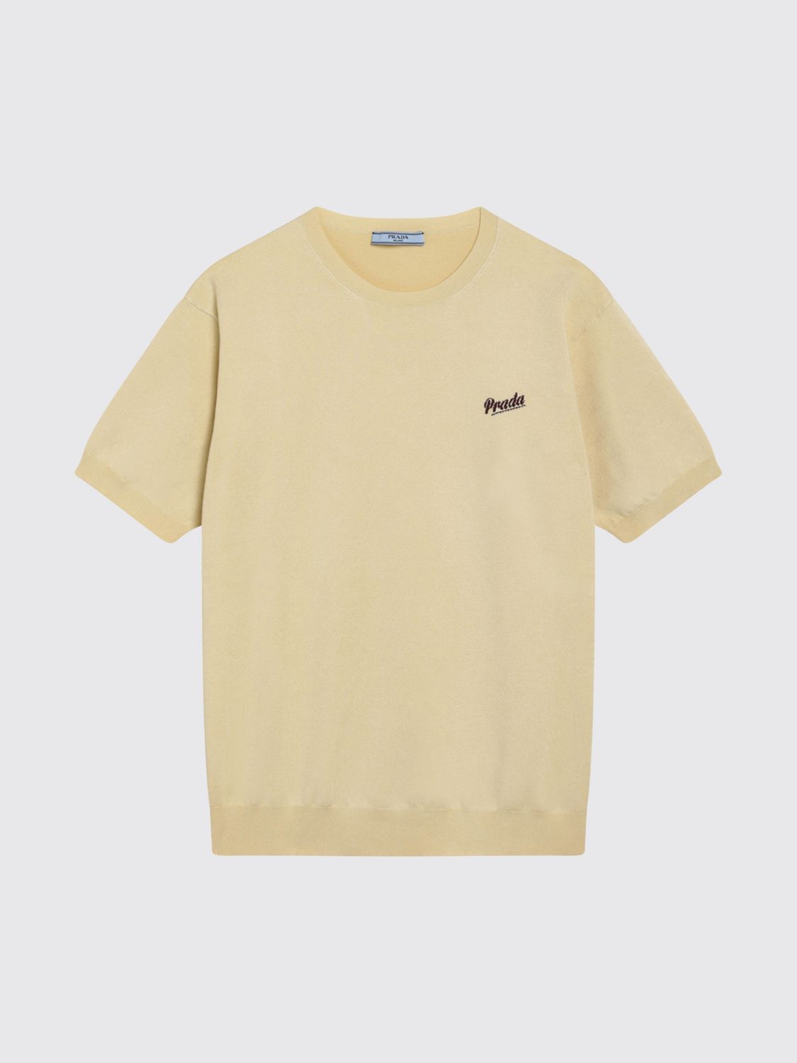 Prada Sweater Woman Ocher PRADA