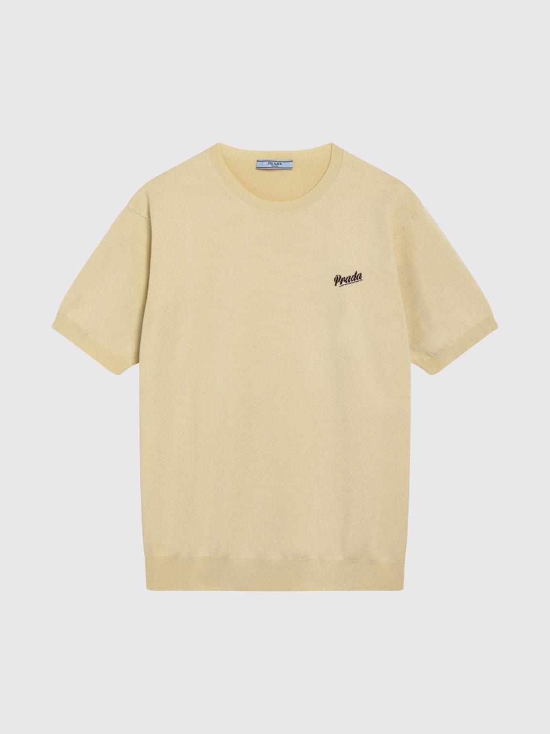Prada Sweater Woman Ocher PRADA