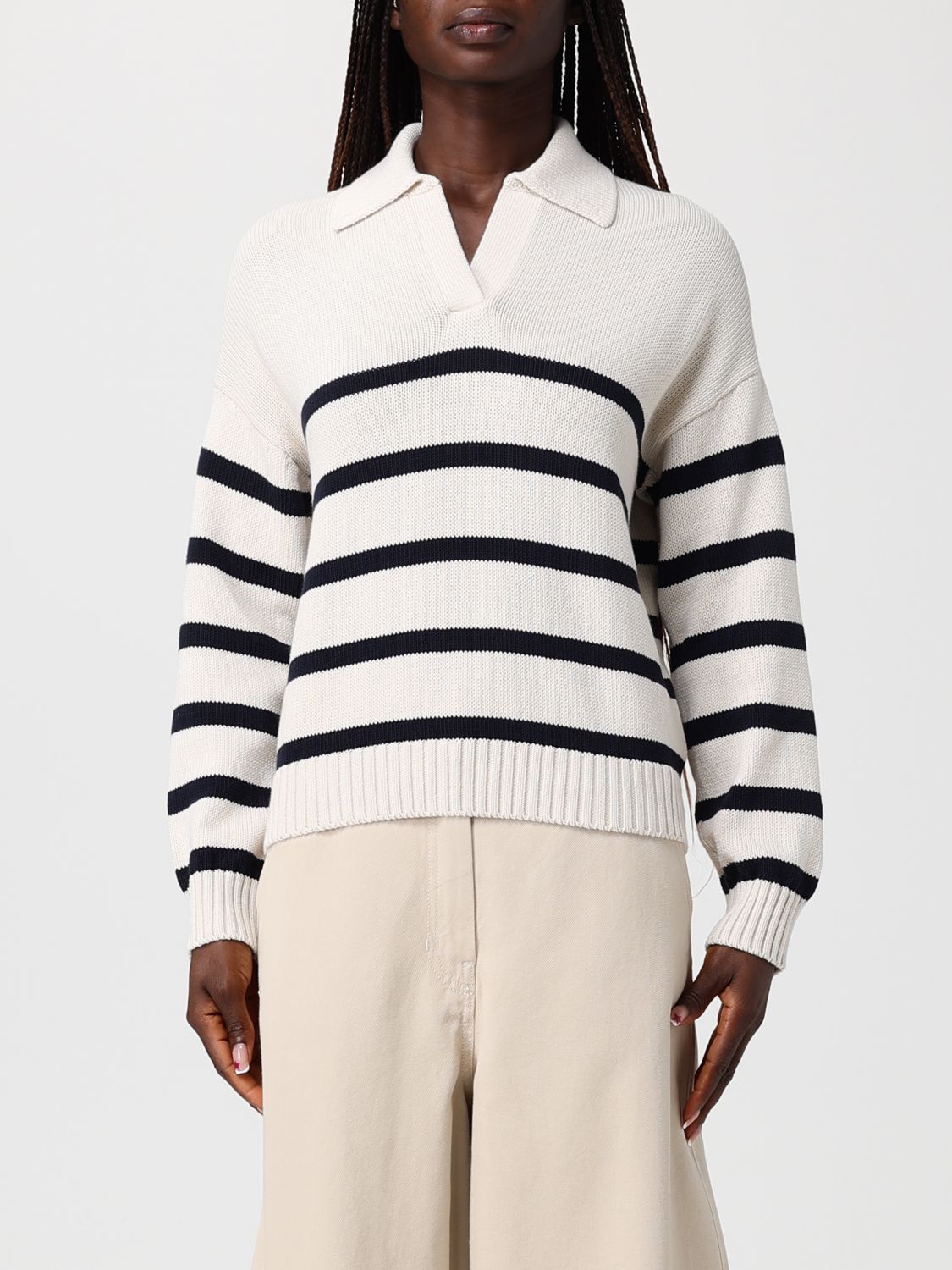 Weekend Max Mara Polo Shirt Woman Beige WEEKEND MAX MARA