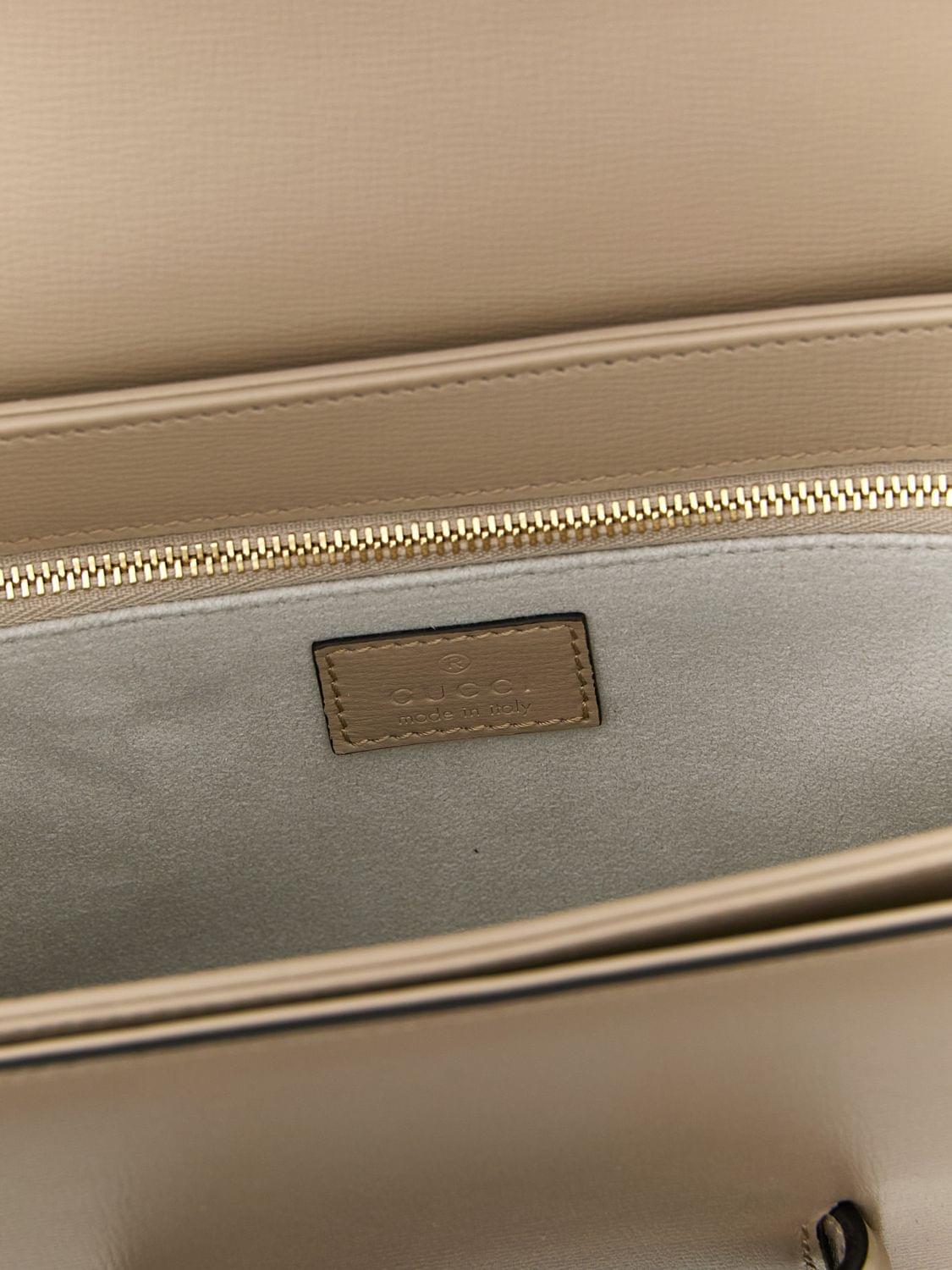 Gucci Shoulder Bag Woman Beige GUCCI