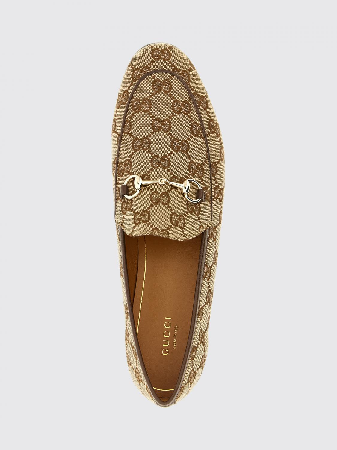 Gucci Gg Supreme Canvas Loafers GUCCI