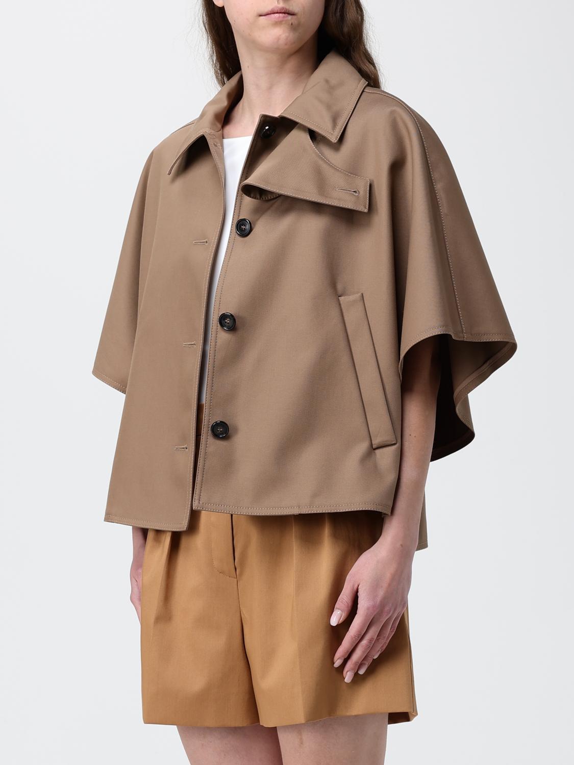 Max Mara Coat Woman Brown MAX MARA