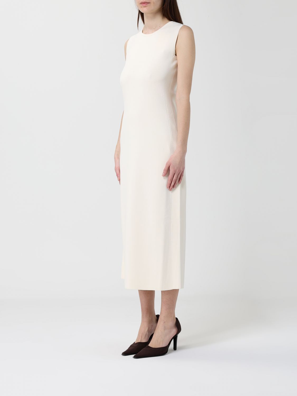 Max Mara Dress Woman Ivory MAX MARA