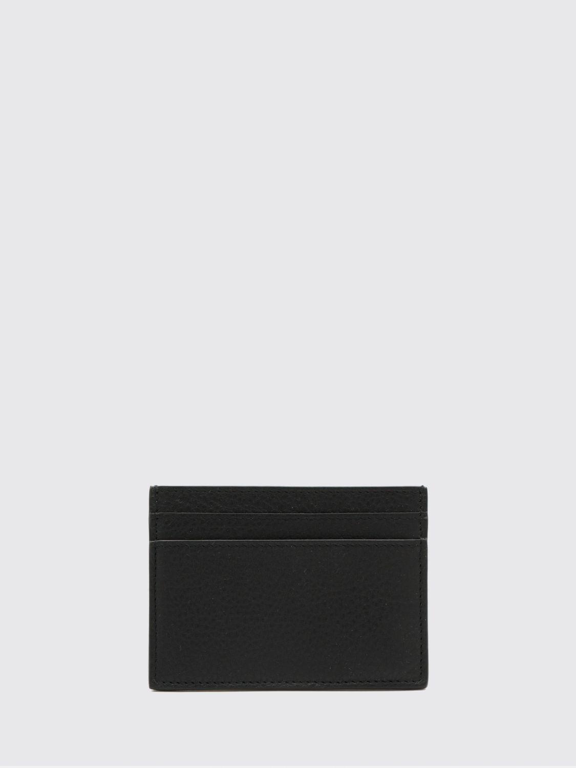 Saint Laurent Wallet Men Black SAINT LAURENT