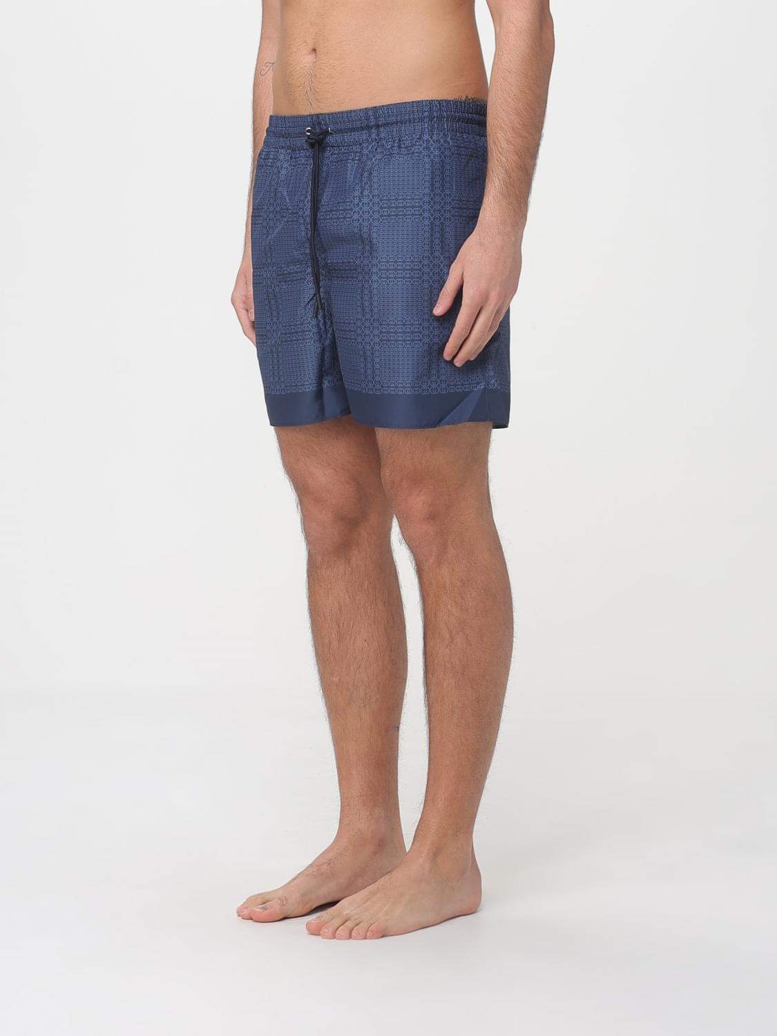 Gucci Swimsuit Men Blue GUCCI