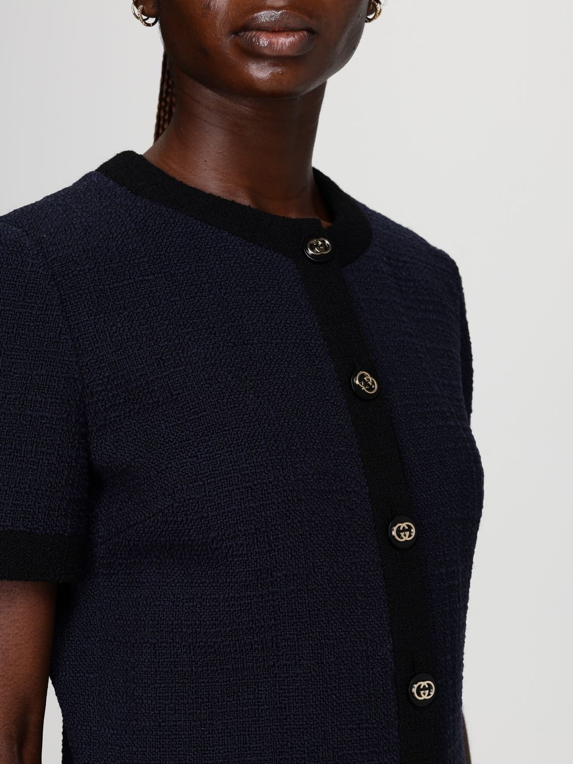 Gucci Dress Woman Blue GUCCI