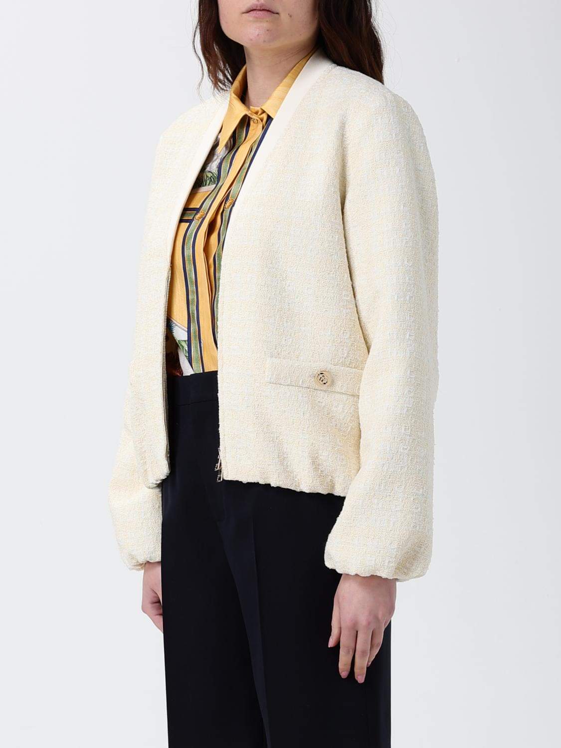 Gucci Jacket Woman Beige GUCCI