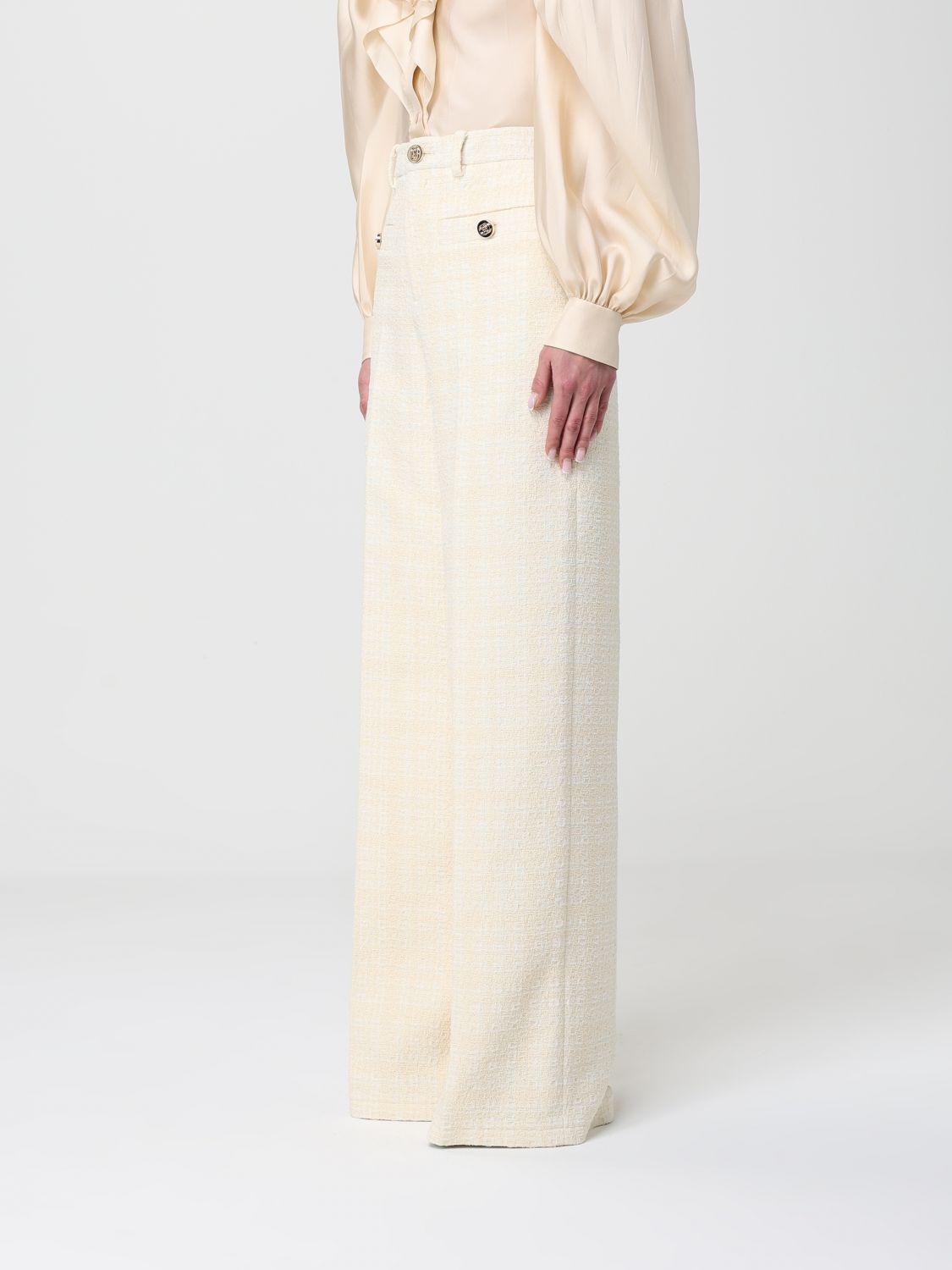Gucci Pants Woman Beige GUCCI