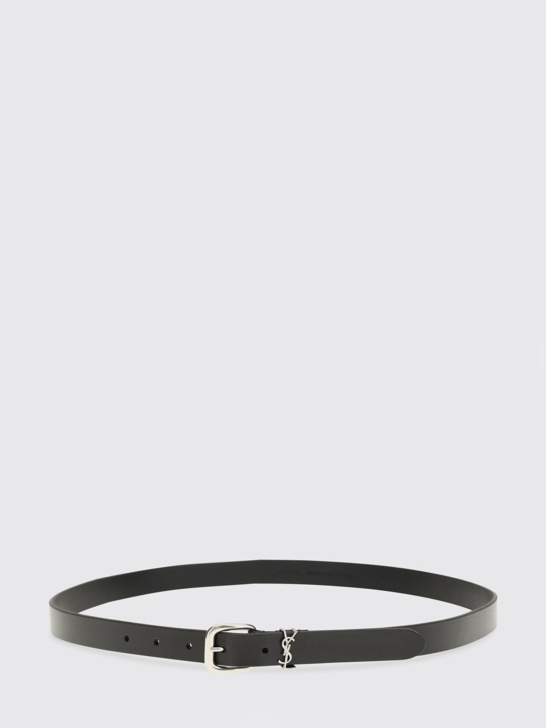 Saint Laurent Belt Men Black SAINT LAURENT