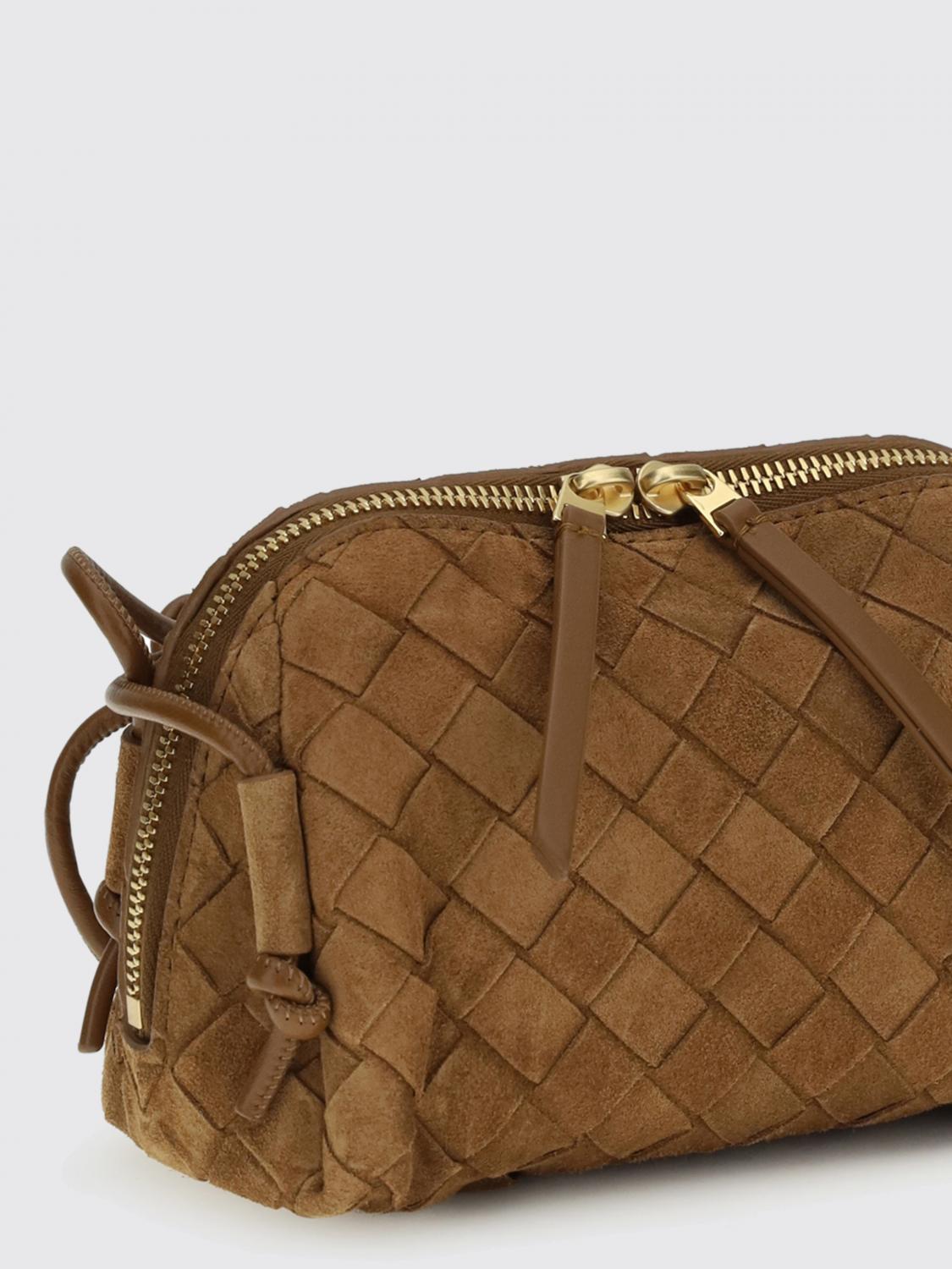 Bottega Veneta Women Bottega Veneta Concert Woven Leather Pouch BOTTEGA VENETA