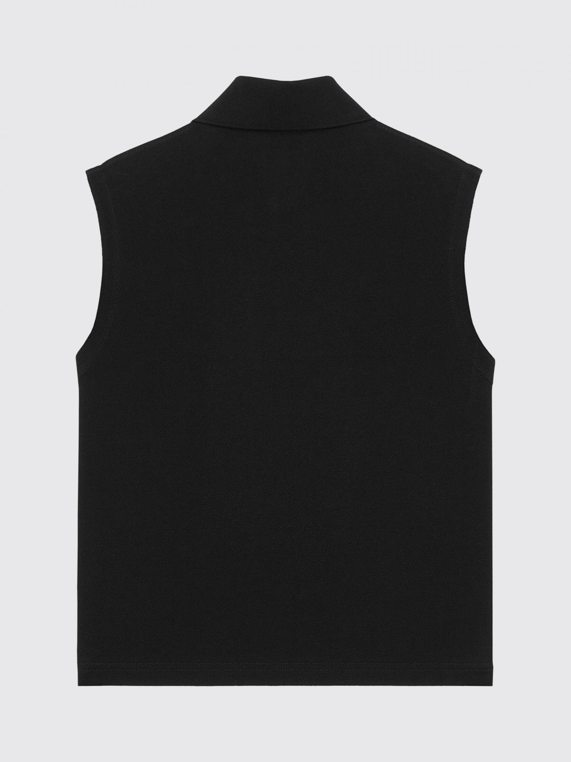 Saint Laurent Polo Shirt Woman Black SAINT LAURENT