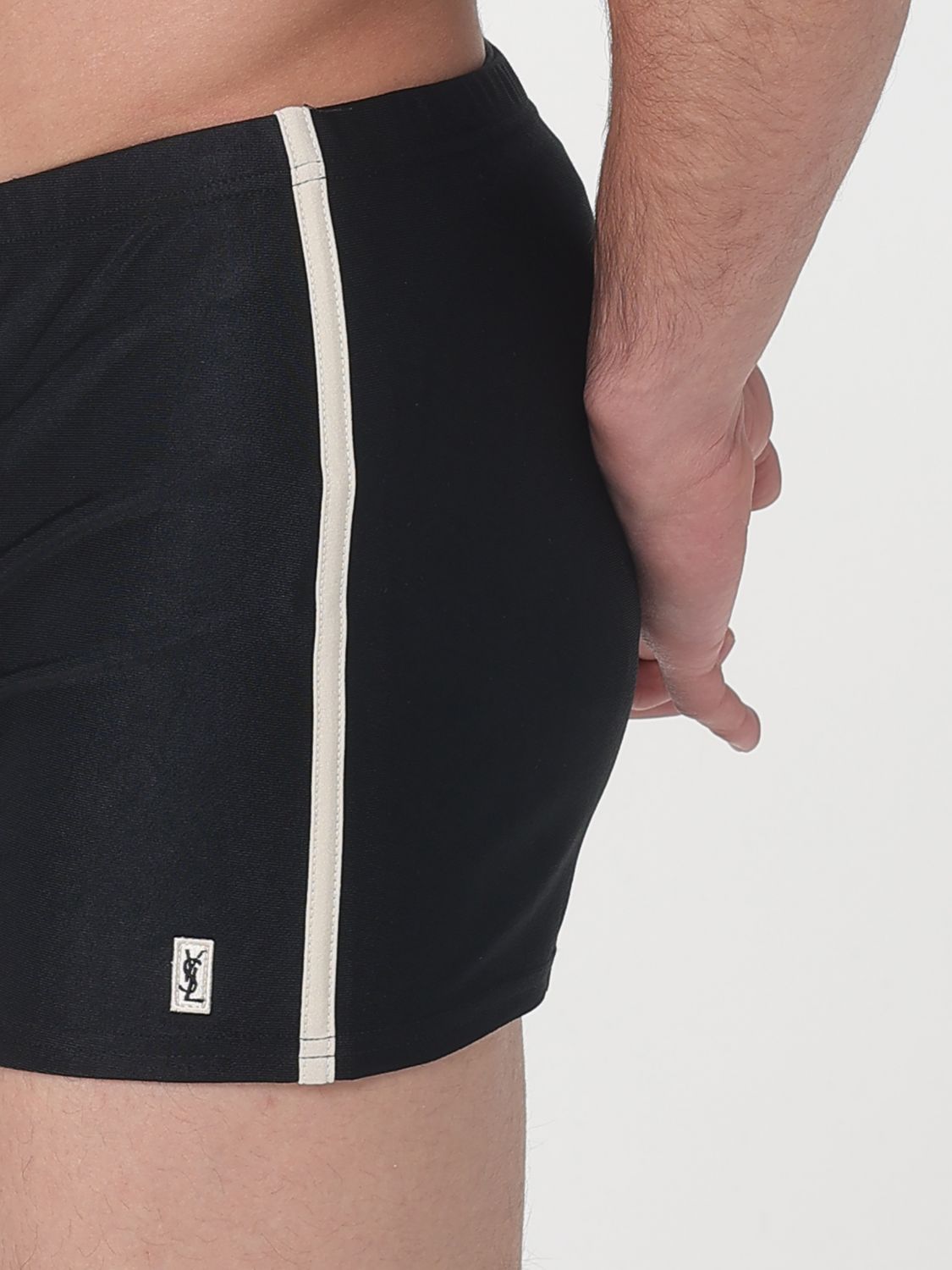 Saint Laurent Swimsuit Men Black SAINT LAURENT