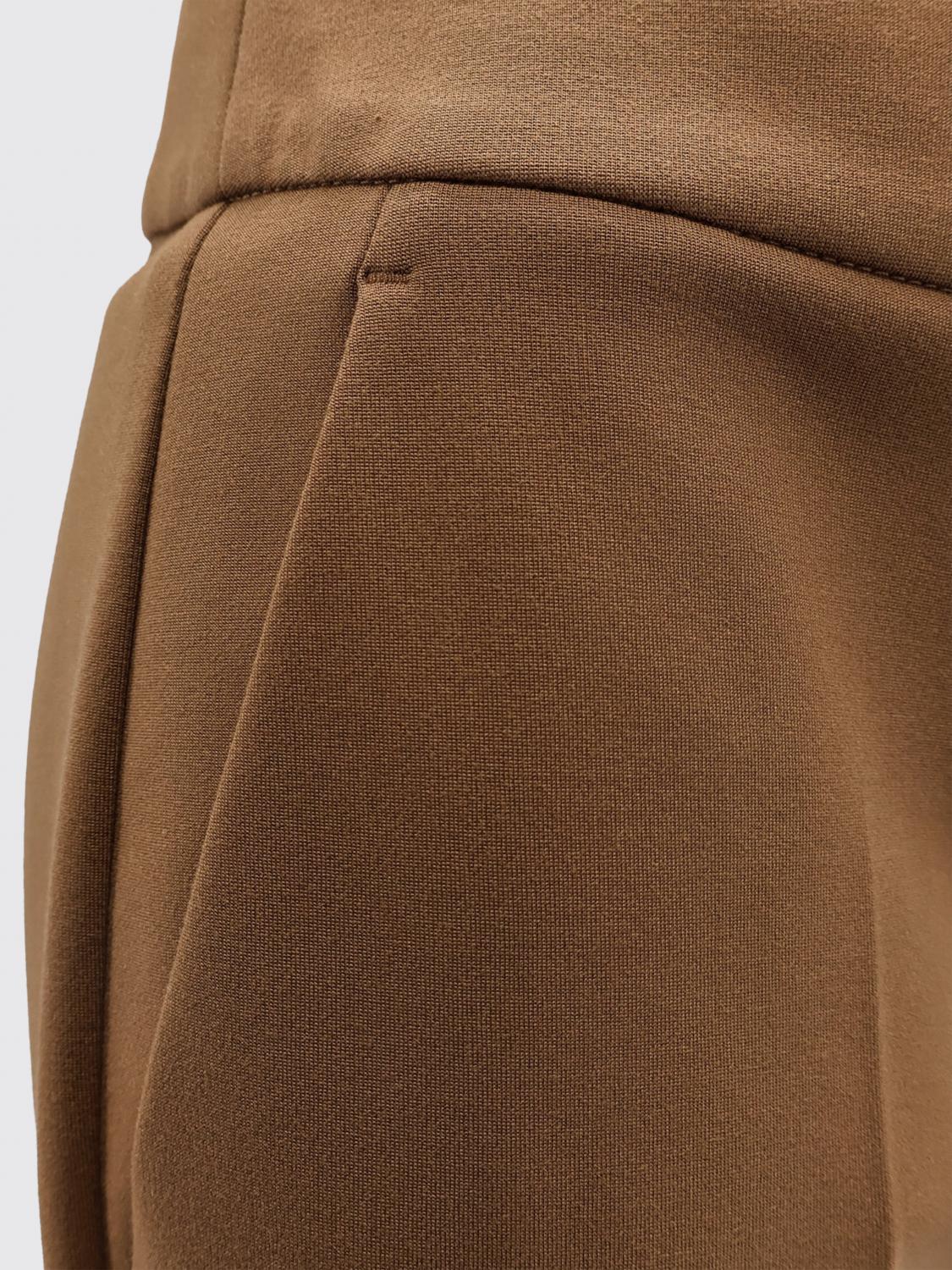 Max Mara Pants Woman Brown MAX MARA