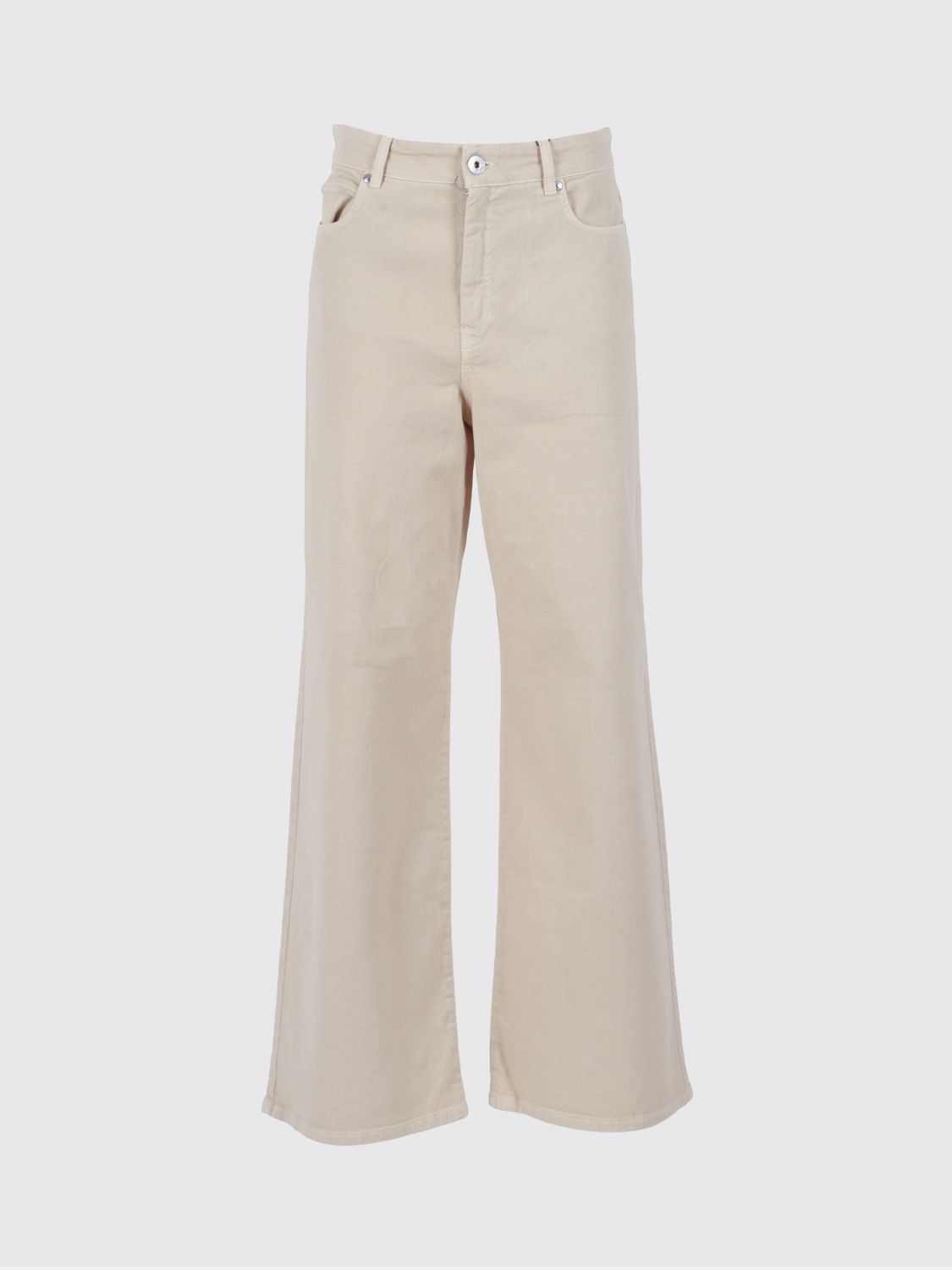 Weekend Max Mara Jeans Woman Beige WEEKEND MAX MARA