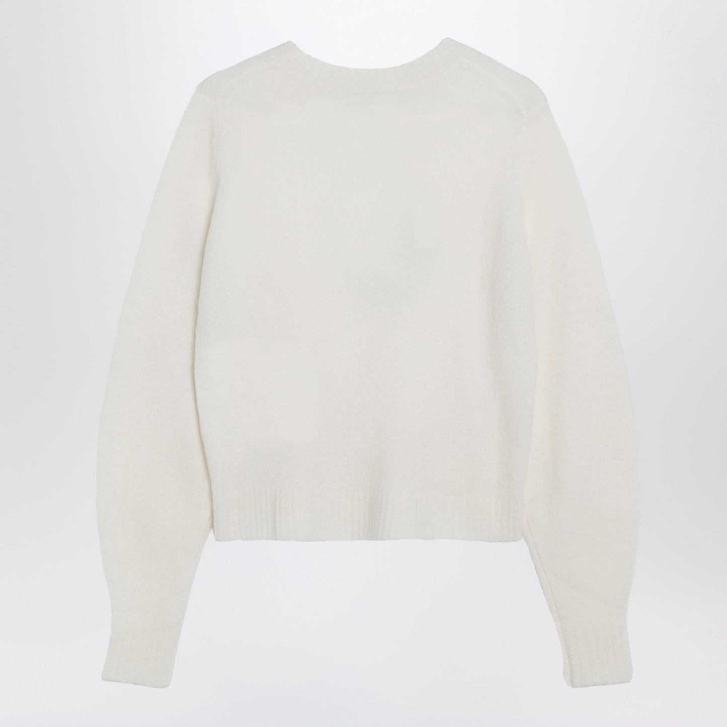 Max Mara Ivory Sweater In Stretch Cashmere Knit Women MAX MARA