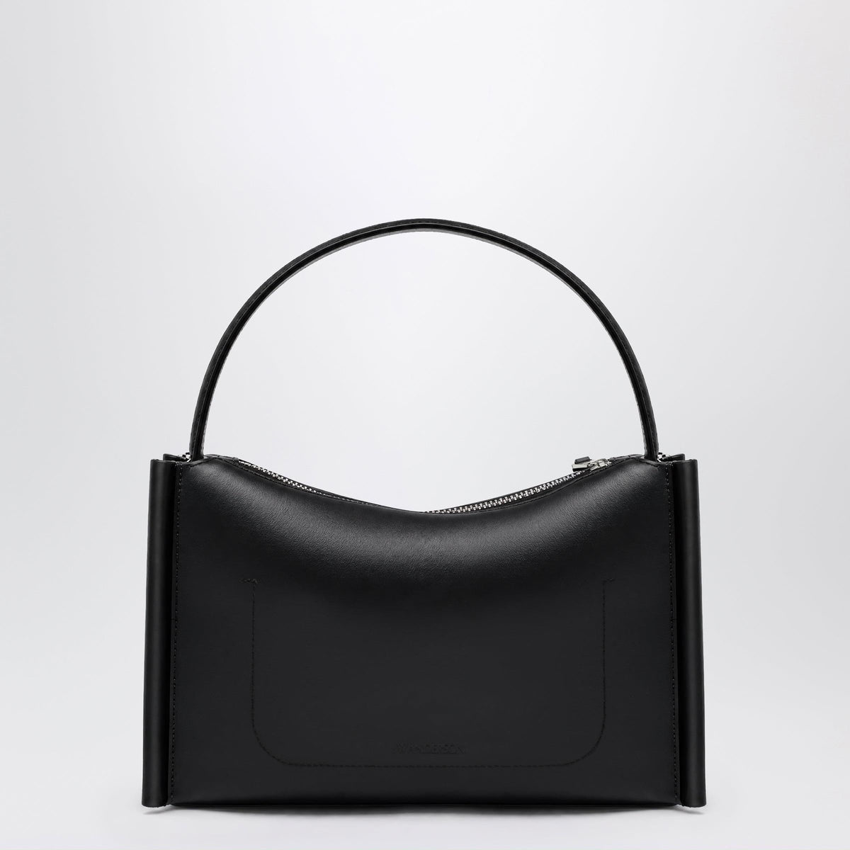 Jw Anderson Loafer Bag In Calfskin Leather, Black Women Women J.W. ANDERSON