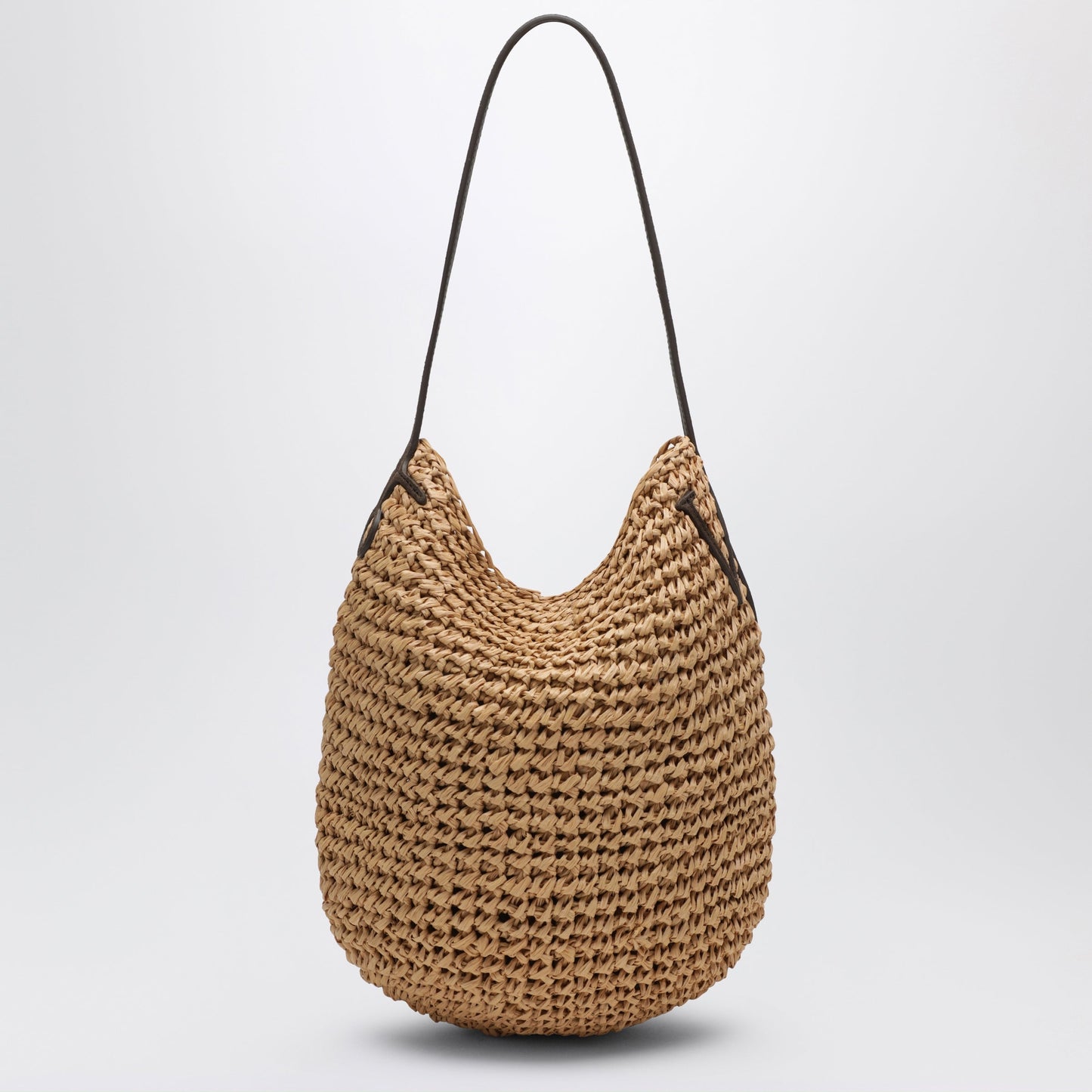 Jw Anderson Small Bulb Bag In Natural Raffia Women J.W. ANDERSON