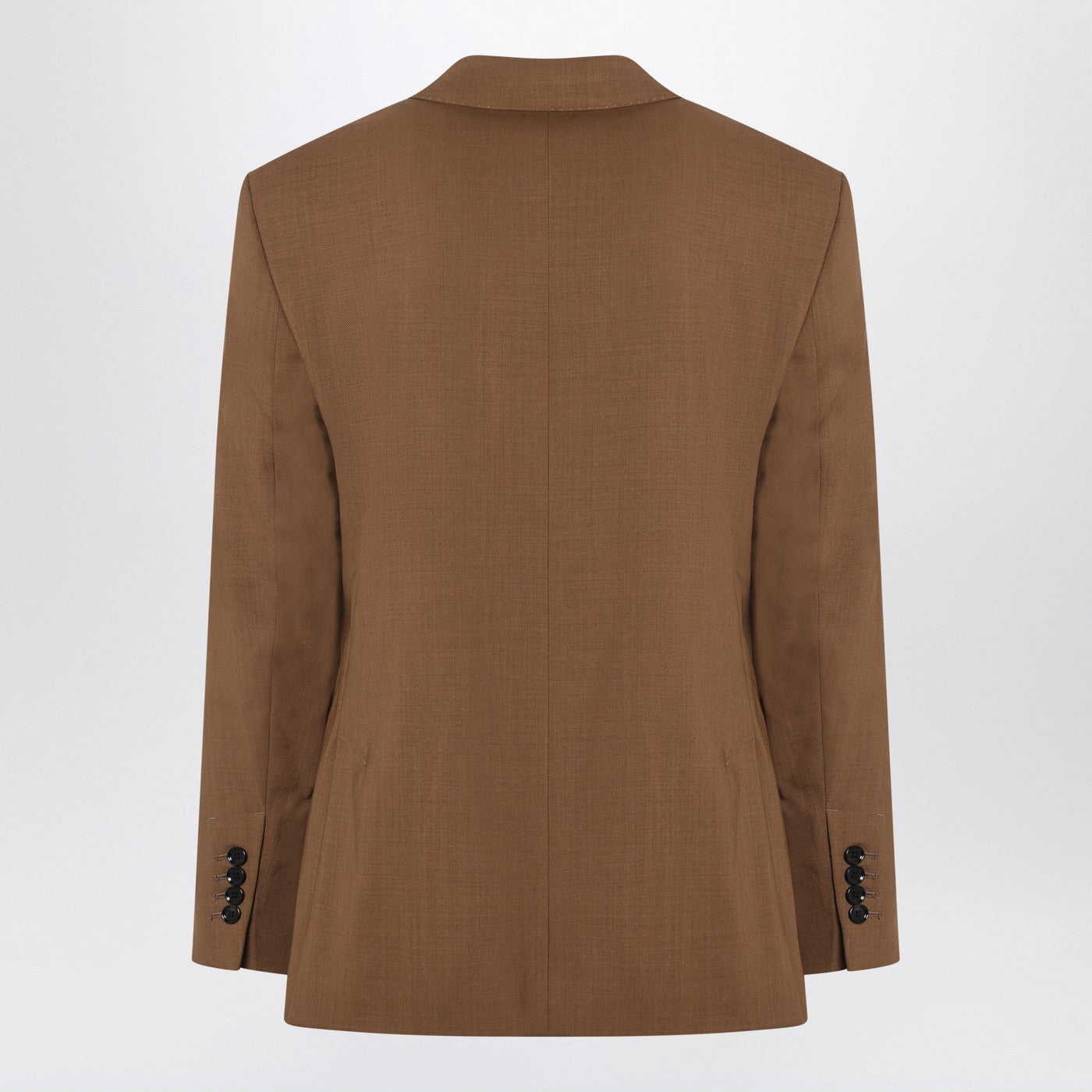 Ami Paris Hazelnut Single-Breasted Wool Jacket Men AMI PARIS
