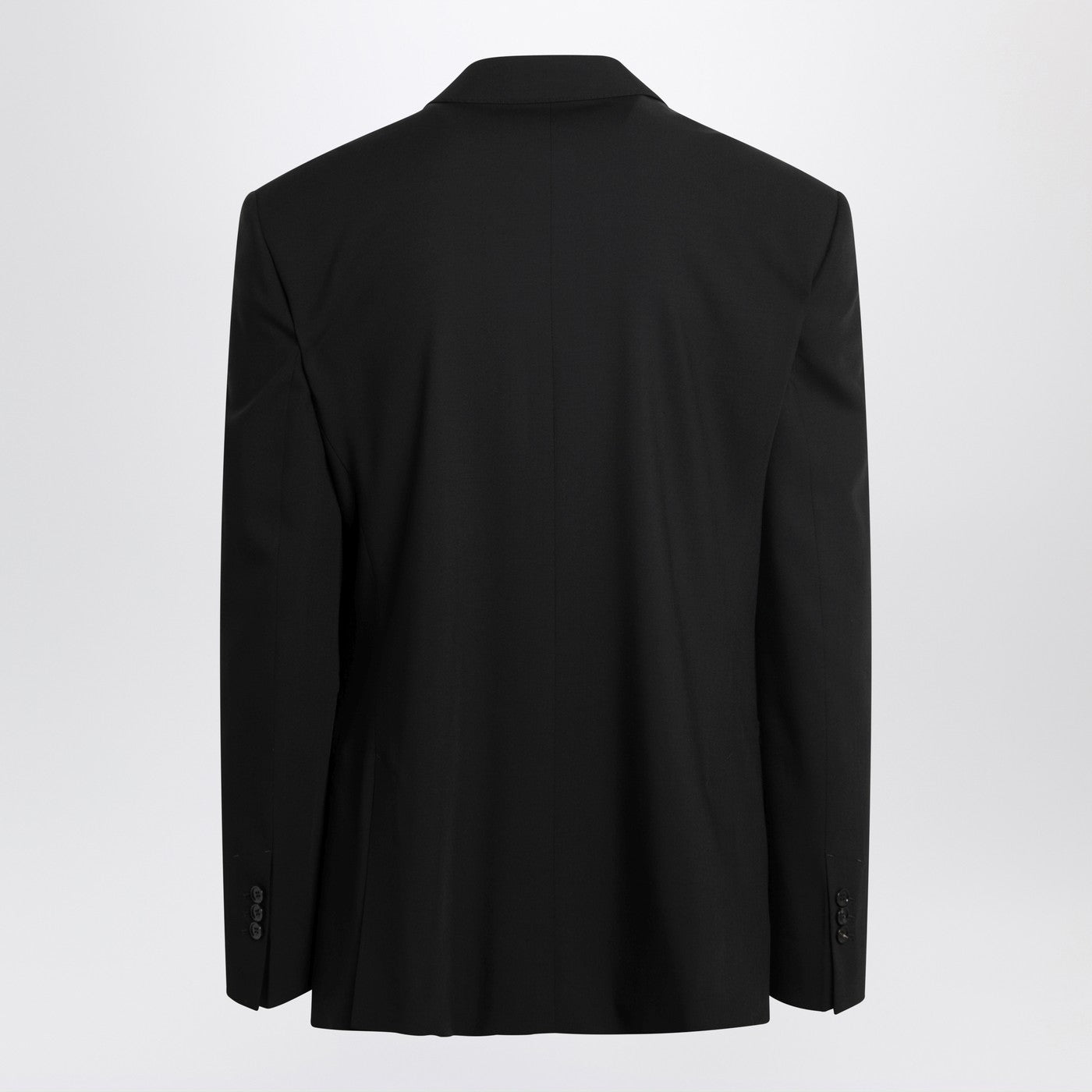 Ami Paris Black Single-Breasted Wool Jacket Men AMI PARIS