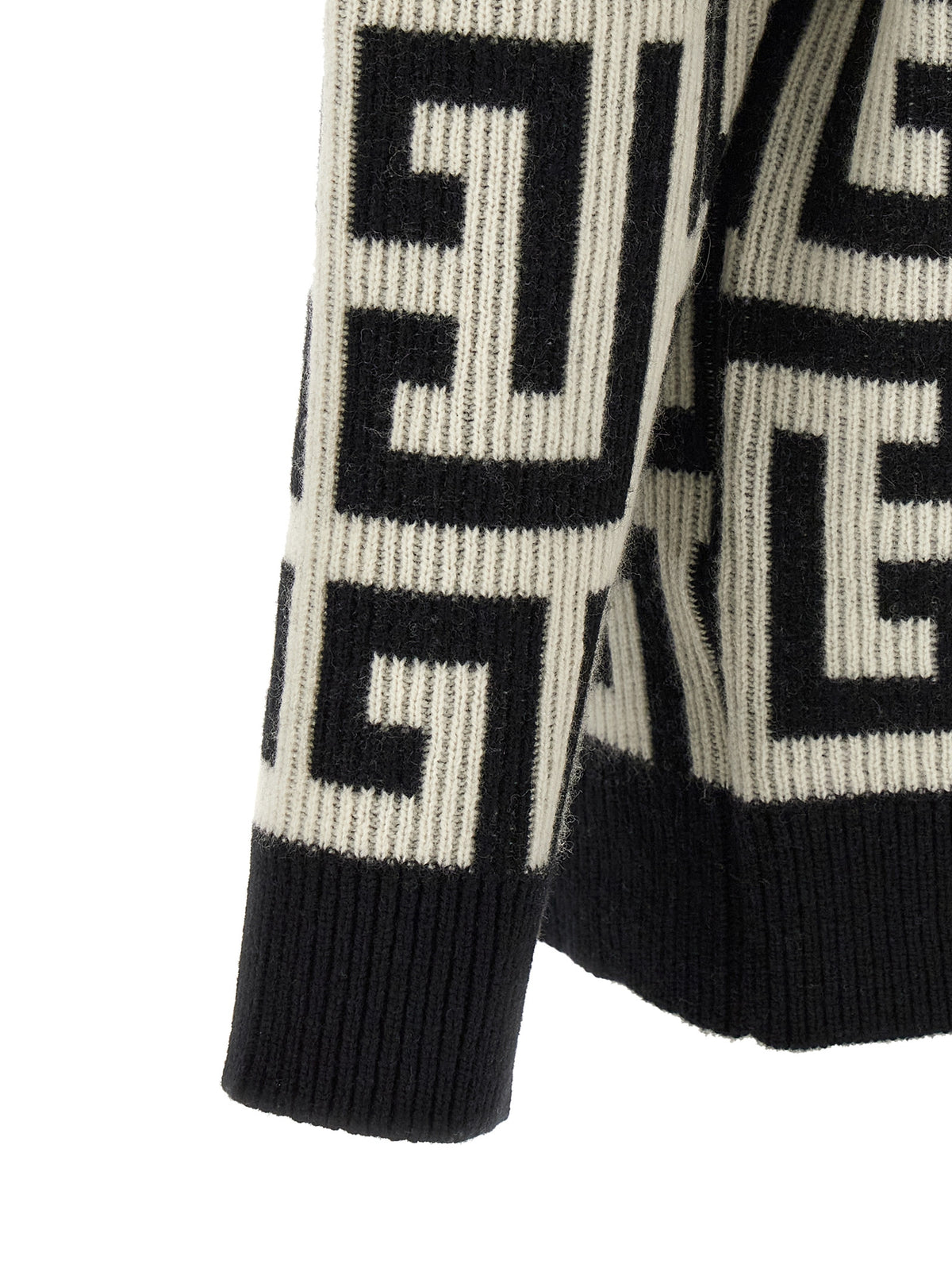 Balmain Men Monogram Macro Cardigan BALMAIN