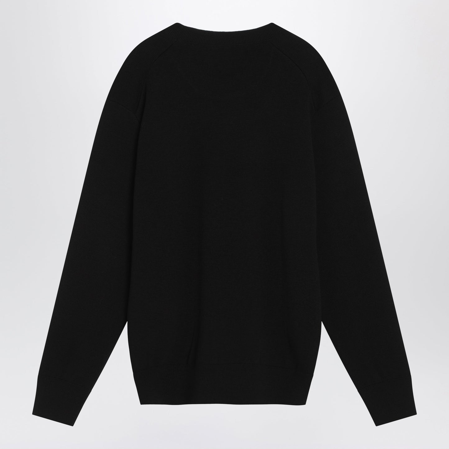 Ami Paris Black Ami De Coeur Sweater Men AMI PARIS