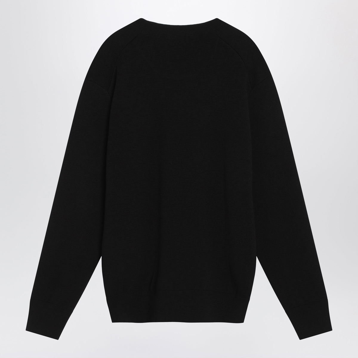 Ami Paris Black Ami De Coeur Sweater Men AMI PARIS