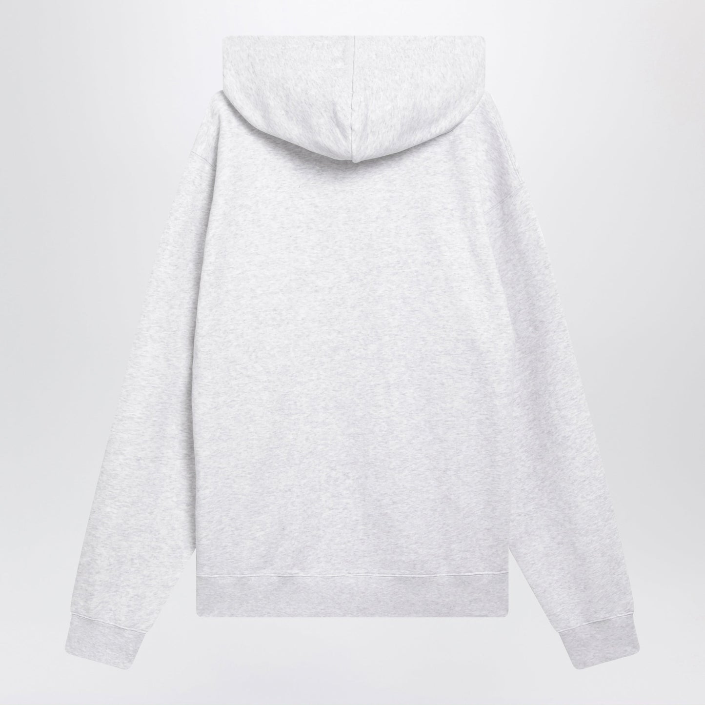 Jacquemus Grey Hoodie With Grosgrain Logo Men JACQUEMUS