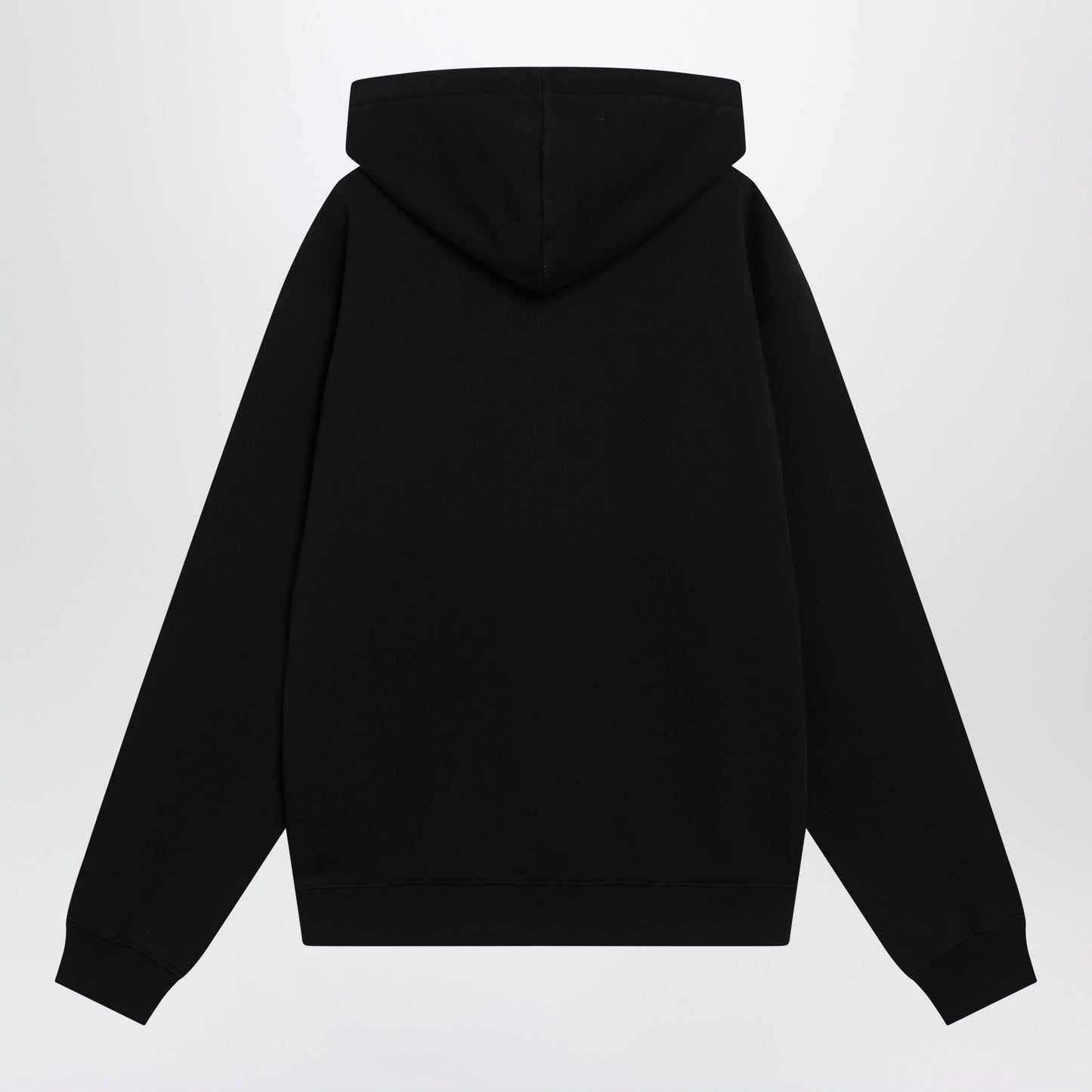 Jacquemus Black Hoodie With Grosgrain Logo Men JACQUEMUS