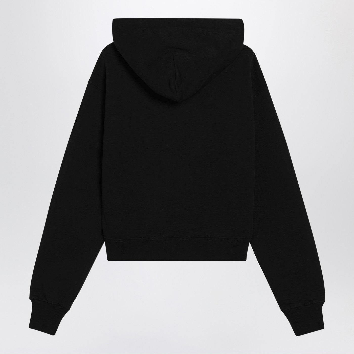 Jacquemus Black Hoodie With Logo Women JACQUEMUS