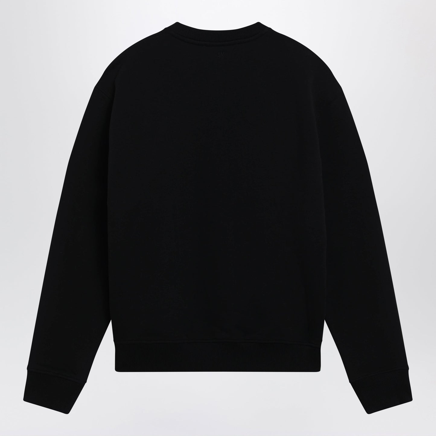 Ami Paris Black Ami De Coeur Crewneck Sweatshirt Men AMI PARIS