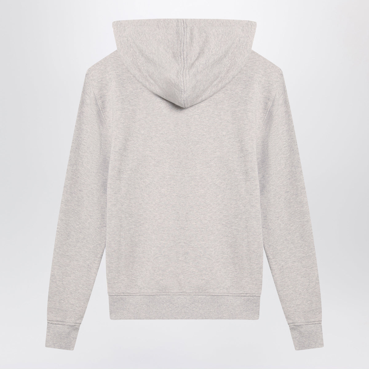 Ami Paris Grey Ami De Coeur Hooded Top Men AMI PARIS