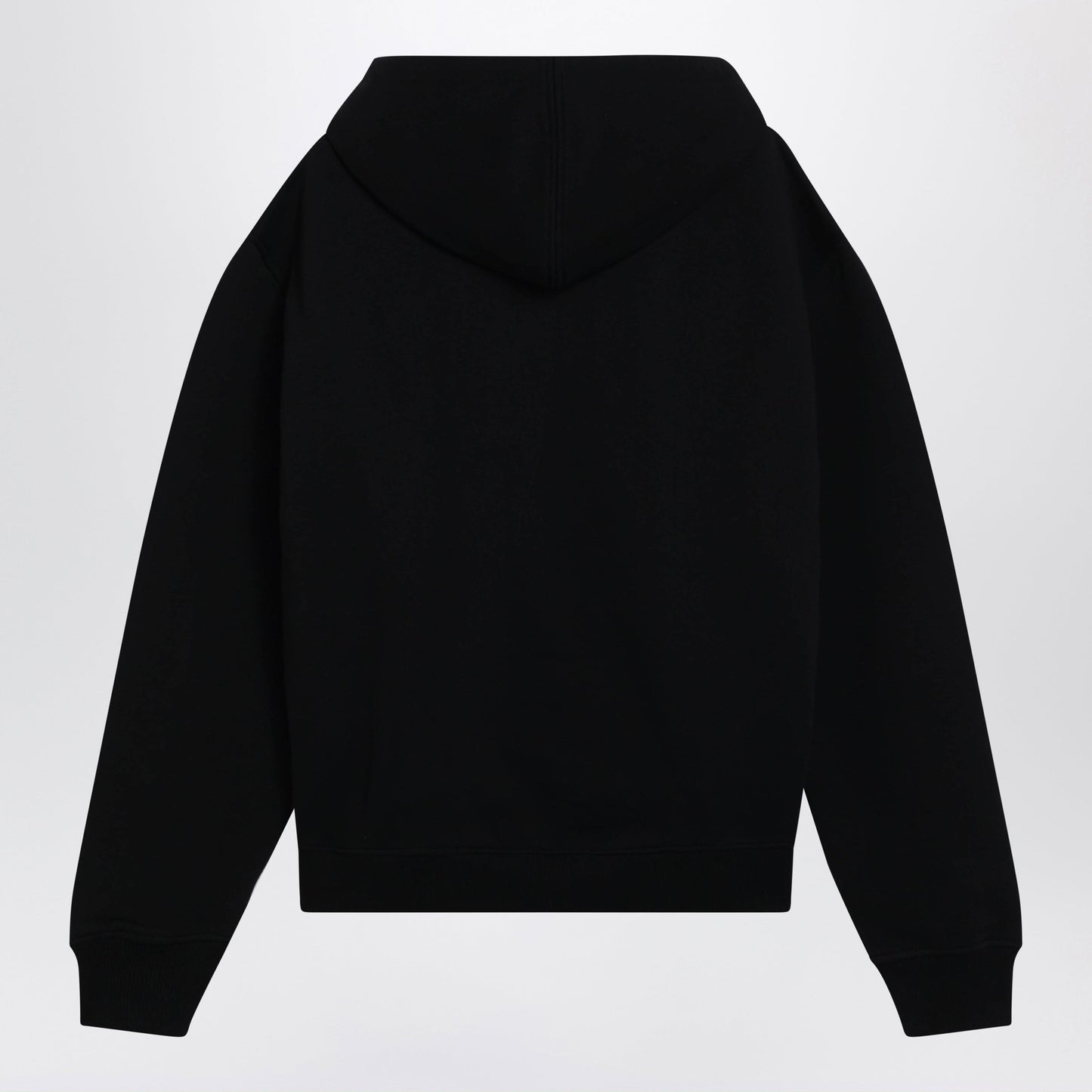 Ami Paris Ami De Coeur Black Zip-Up Sweatshirt Men AMI PARIS
