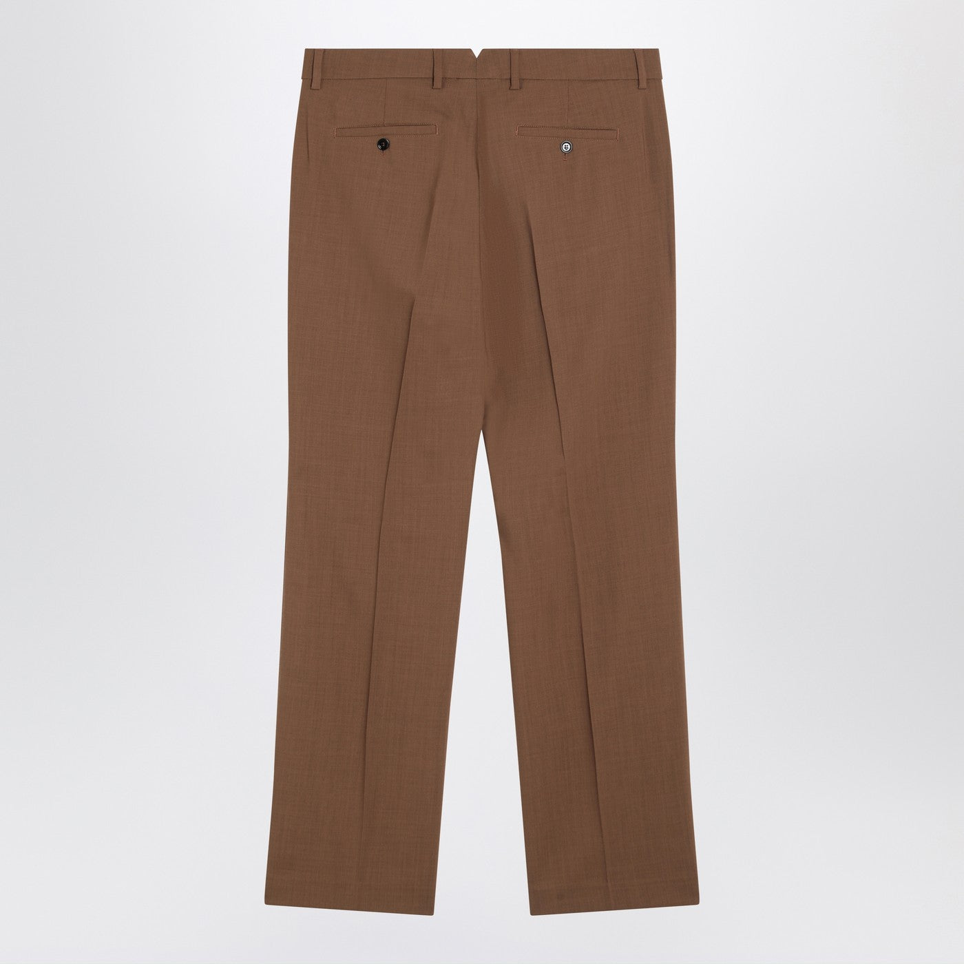 Ami Paris Hazelnut Wool Trousers Men AMI PARIS