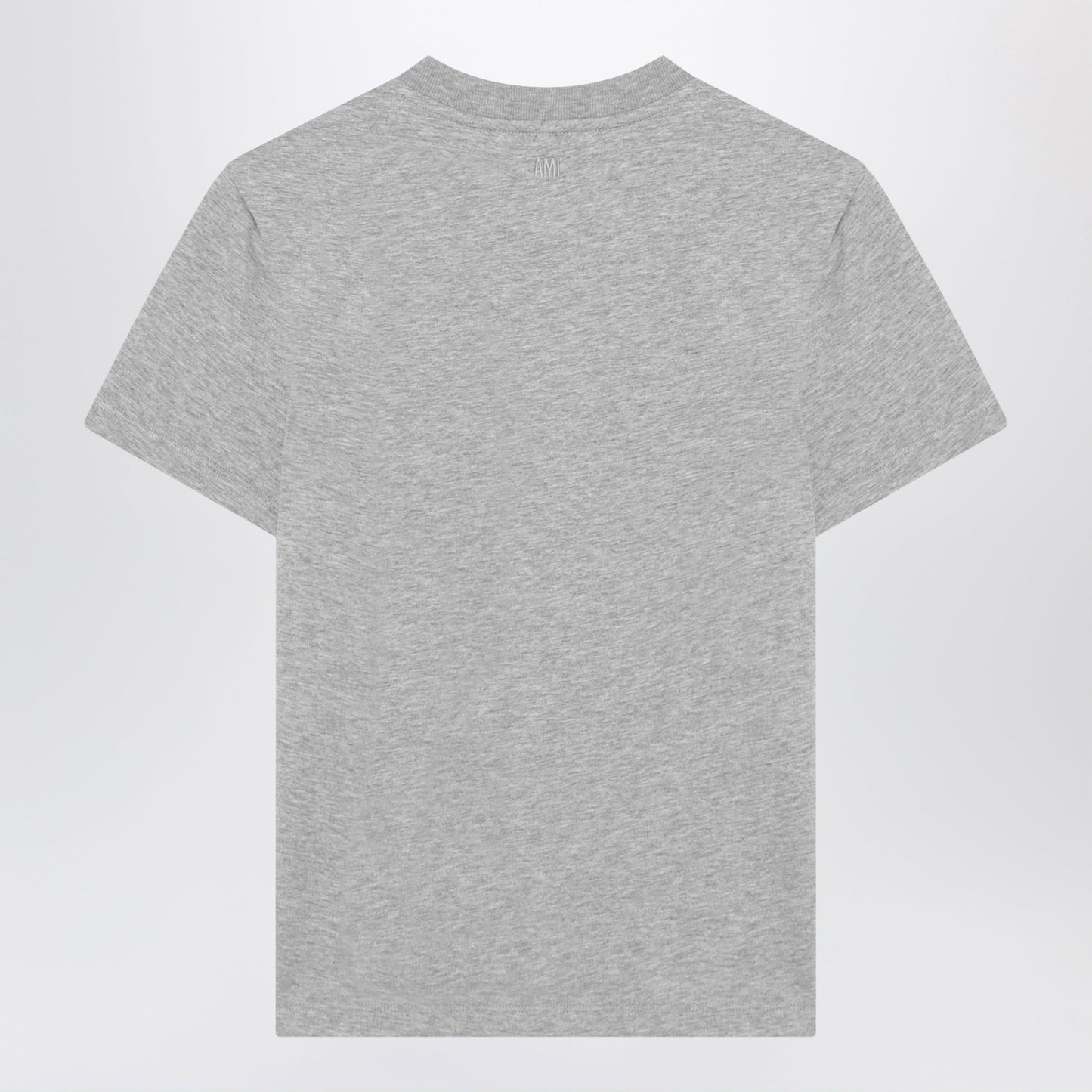 Ami Paris T-Shirt Ami De Coeur Grey In Cotton Men AMI PARIS