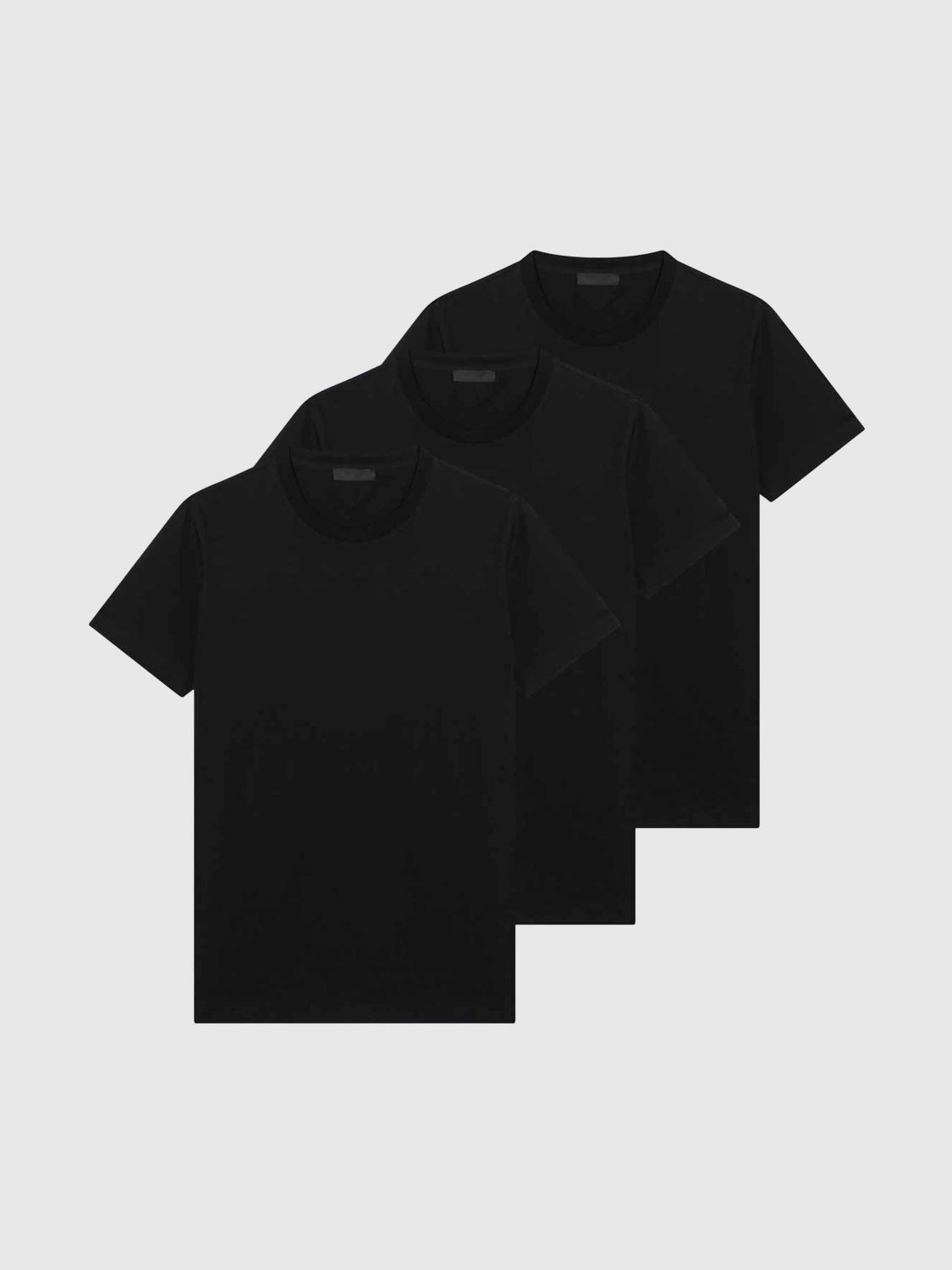 Prada T-Shirt Men Black PRADA