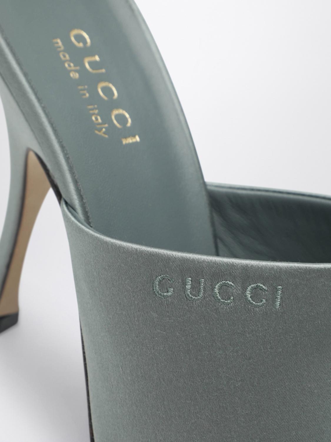 Gucci Heeled Sandal Woman Green GUCCI