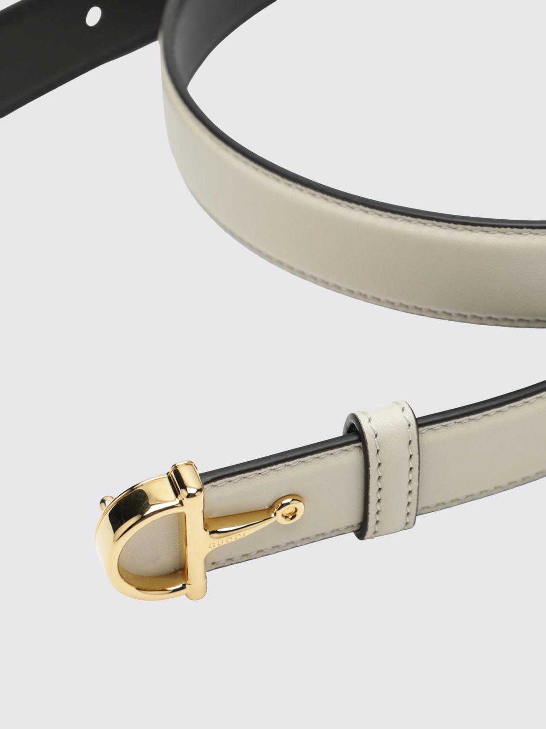 Gucci Belt Woman Ivory GUCCI