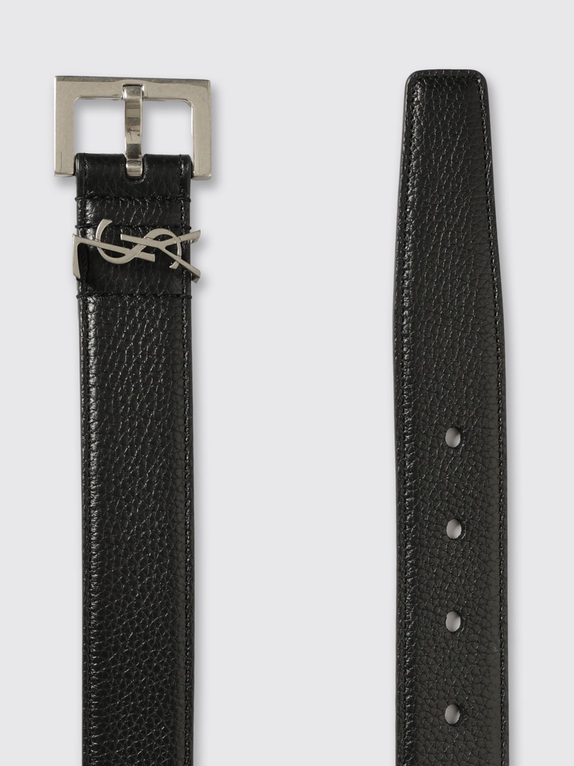 Saint Laurent Belt Men Black