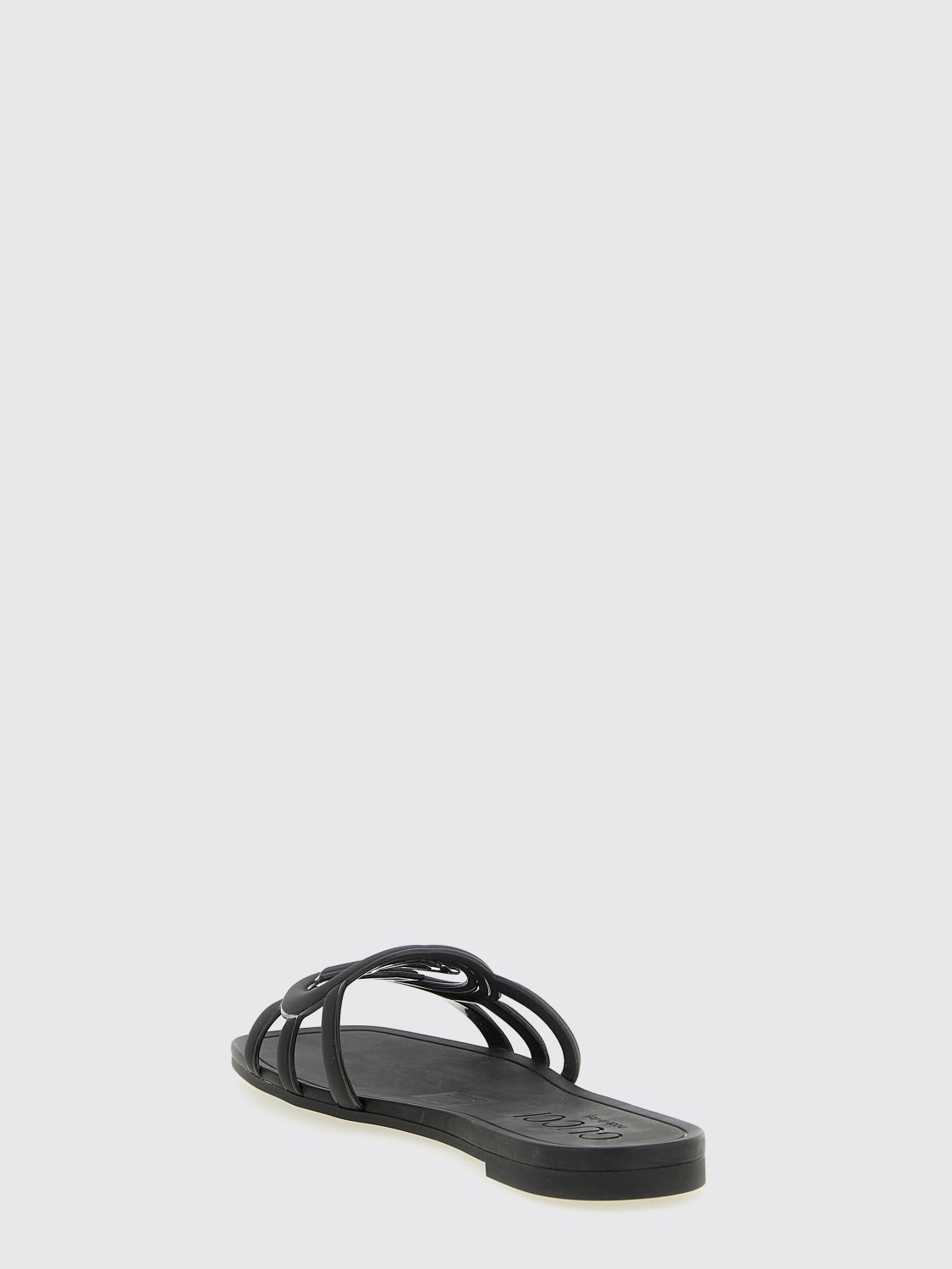 Gucci Gg Monogram Rubber Slippers GUCCI
