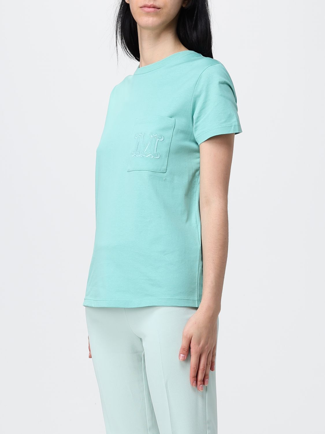 Max Mara T-Shirt Woman Green MAX MARA