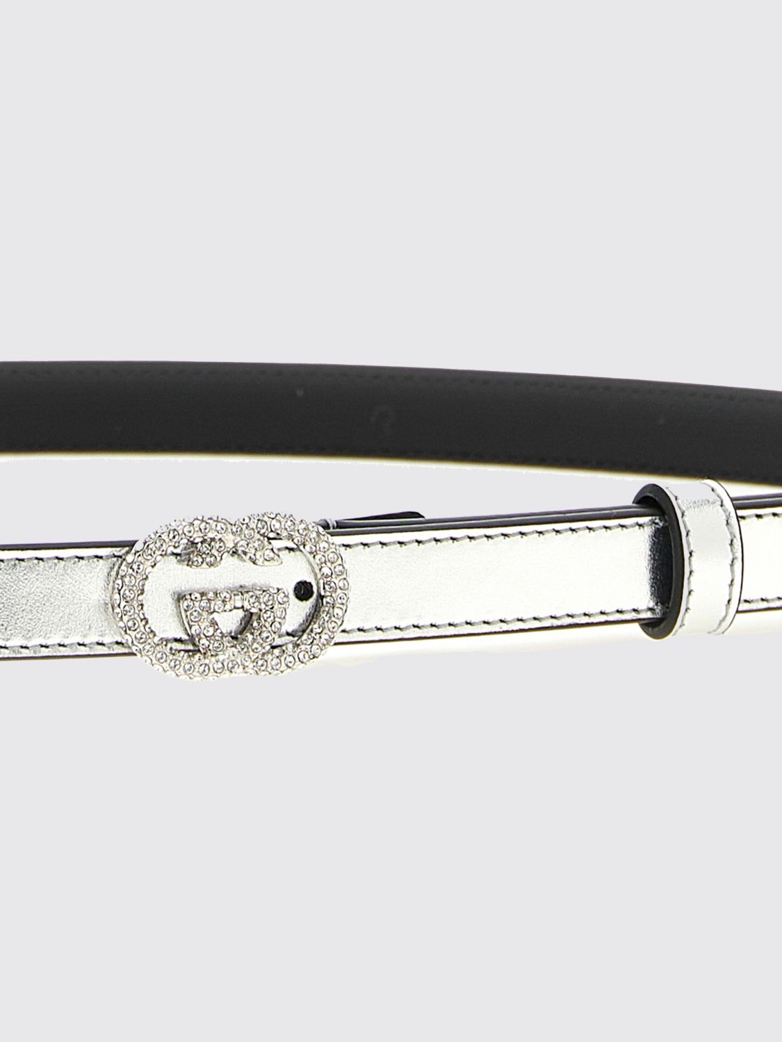 Gucci Belt Woman Silver GUCCI