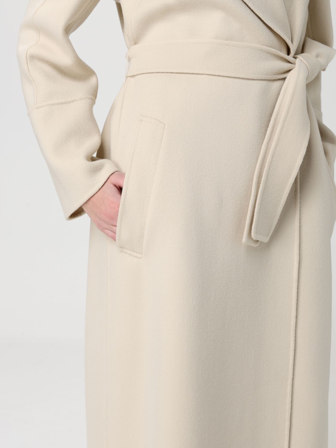Max Mara Coat Woman Beige MAX MARA