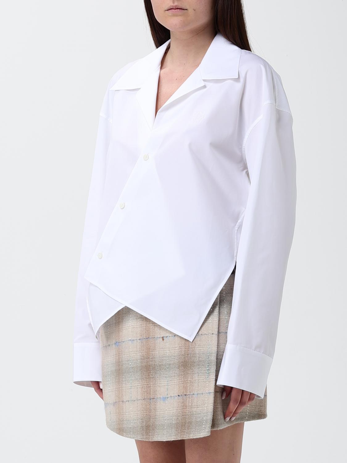 Loewe Women Loewe Stretch Cotton Shirt LOEWE