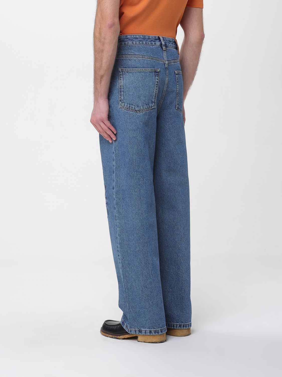 Loewe Jeans Men Gnawed Blue LOEWE