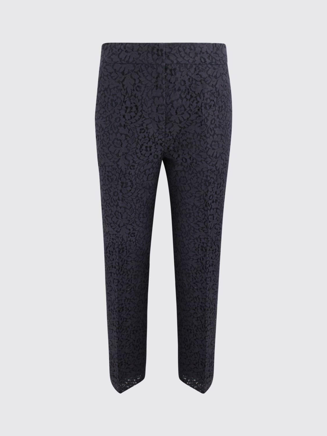 Max Mara Studio Pants Woman Blue MAX MARA STUDIO