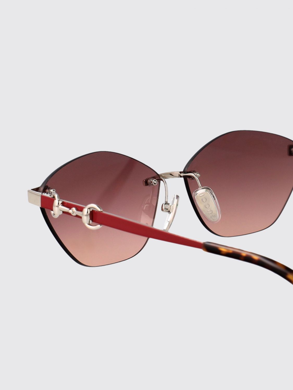 Gucci Sunglasses Woman Silver GUCCI