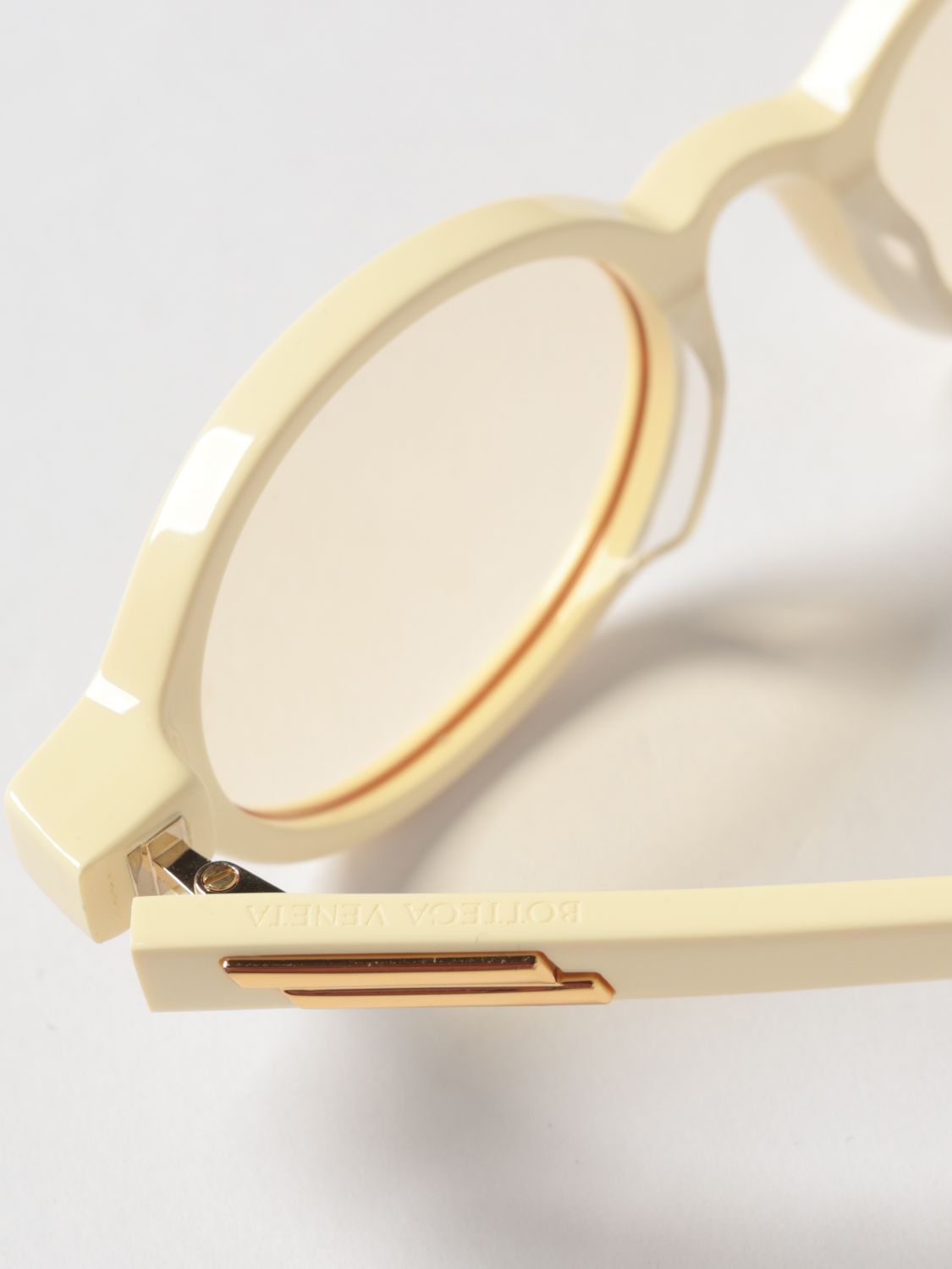 Bottega Veneta Sunglasses Woman Beige BOTTEGA VENETA