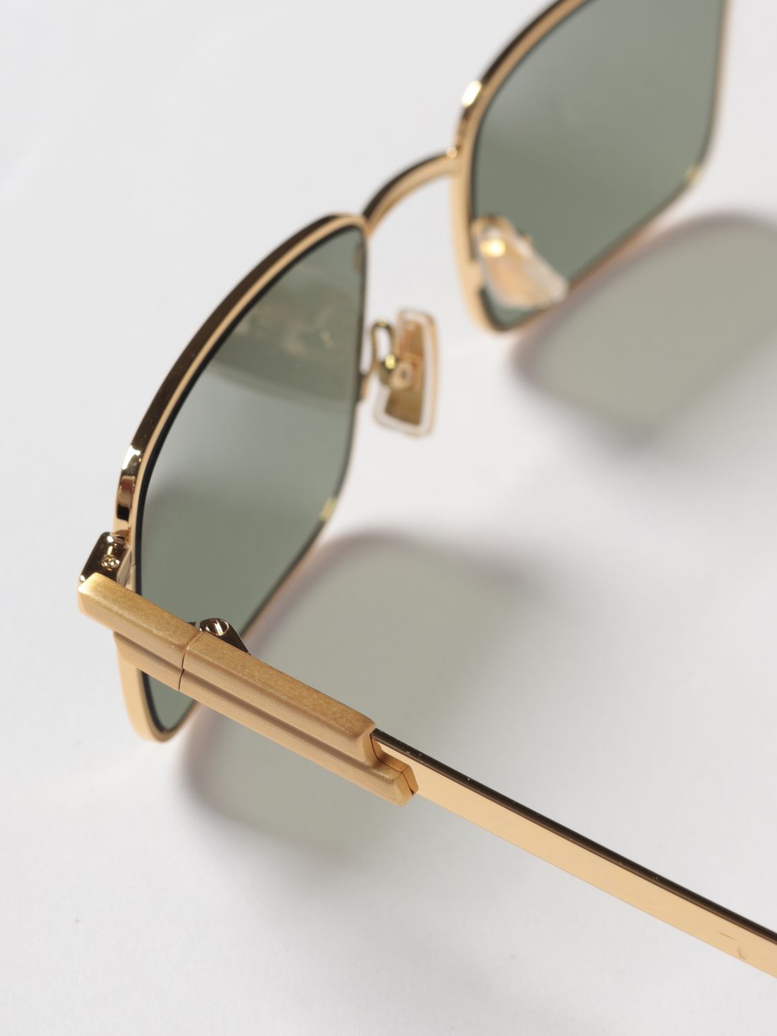 Bottega Veneta Sunglasses Men Green BOTTEGA VENETA