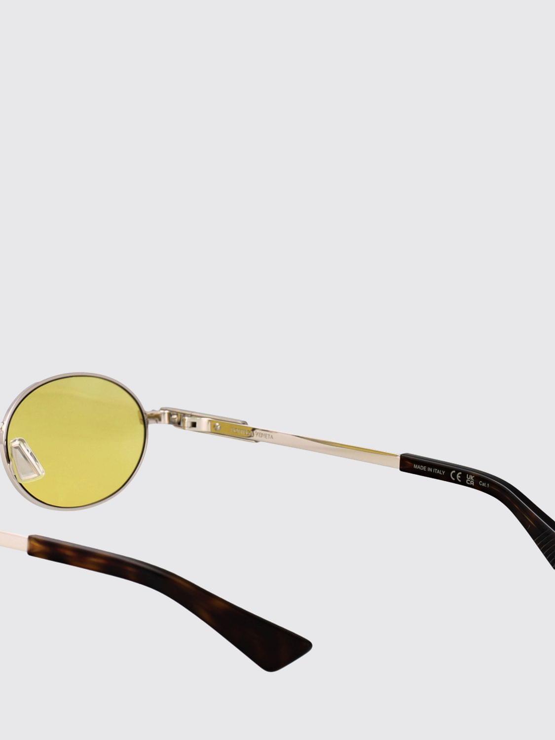 Bottega Veneta Sunglasses Woman Yellow BOTTEGA VENETA
